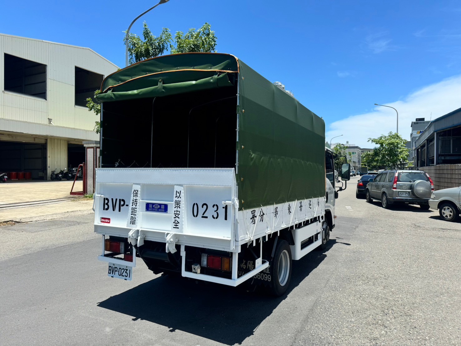 海巡署框式車