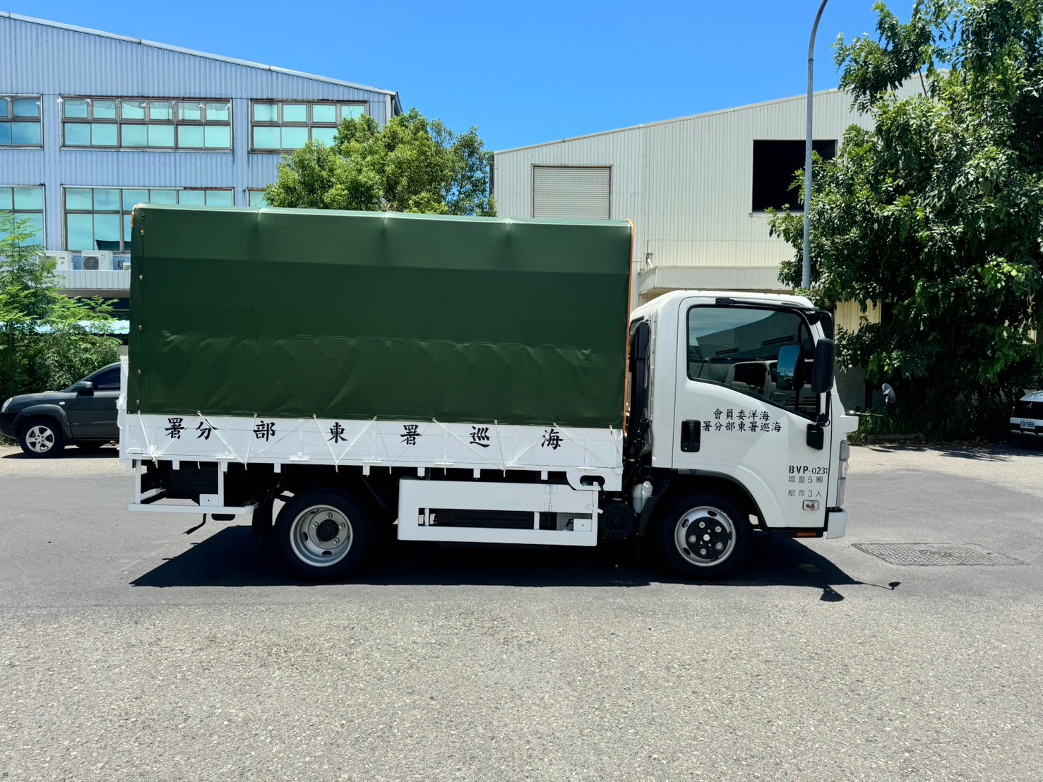 海巡署框式車
